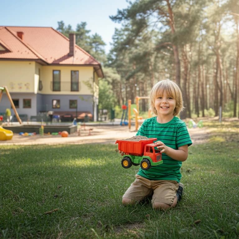 Dzieci w przedszkolu
